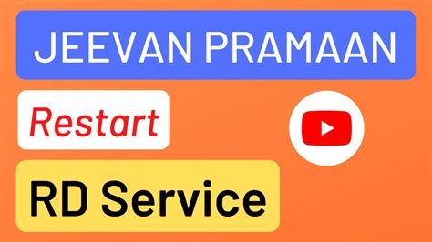 what is rd service in jeevan pramaan